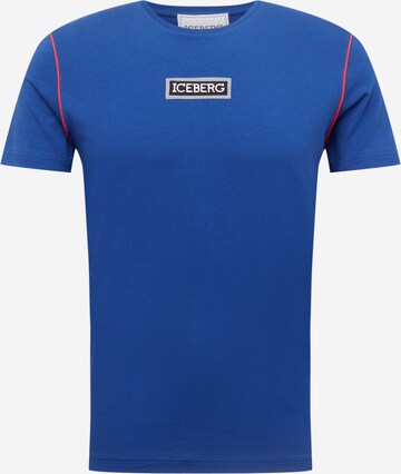 ICEBERG T-Shirt in Blau: predná strana