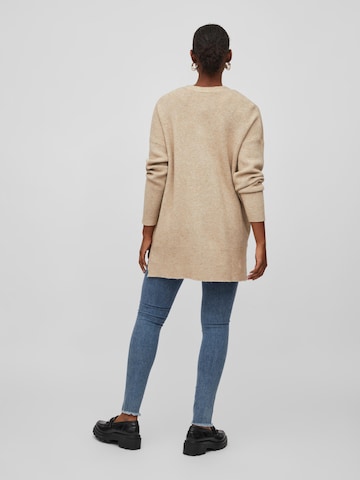 VILA Strickjacke 'RIL' in Beige