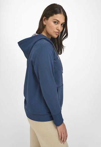 Emilia Lay Zip-Up Hoodie in Blue