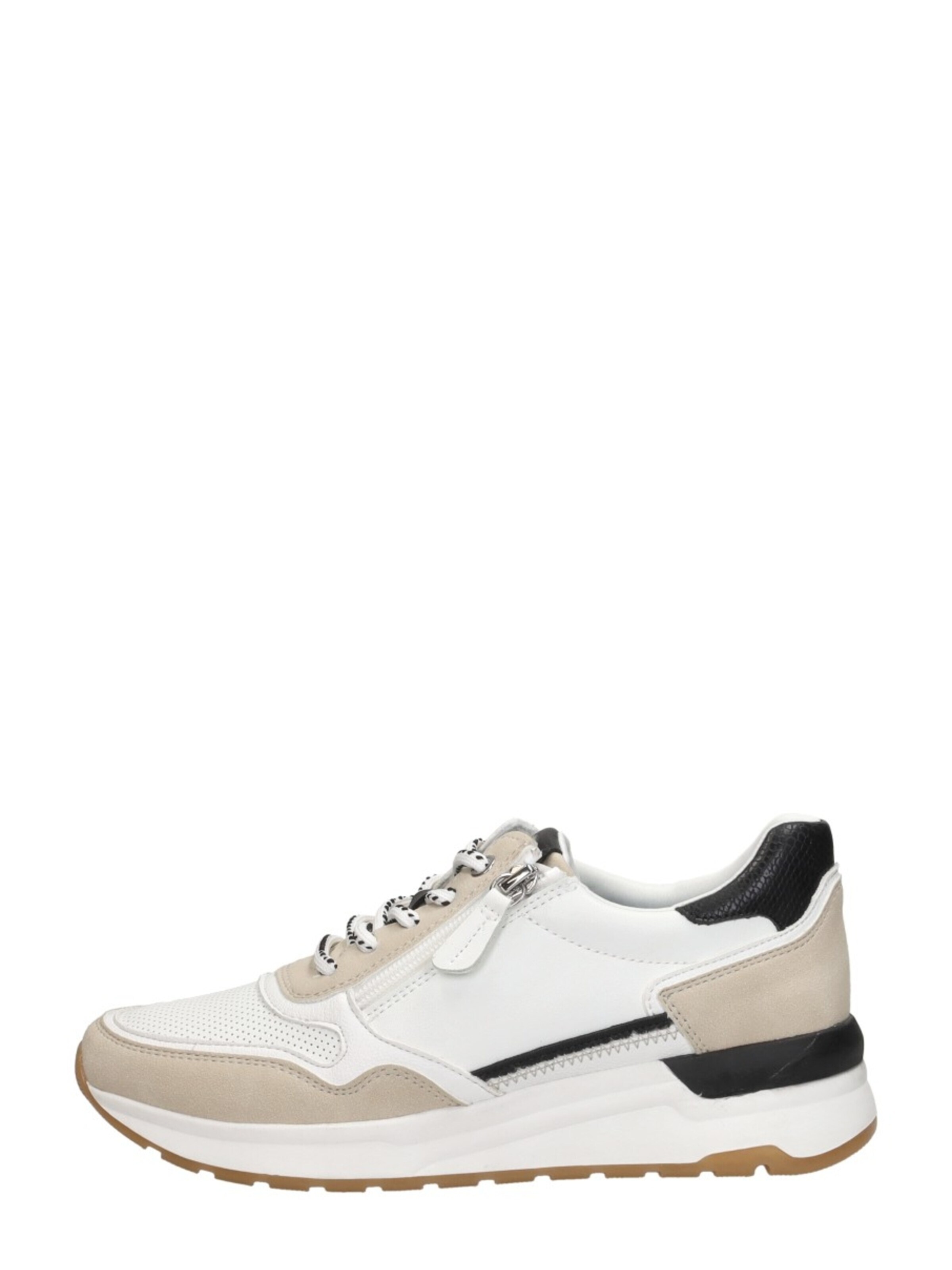 MARCO TOZZI Sportieve veterschoen 'Sneakers Laag' in Beige: voorkant