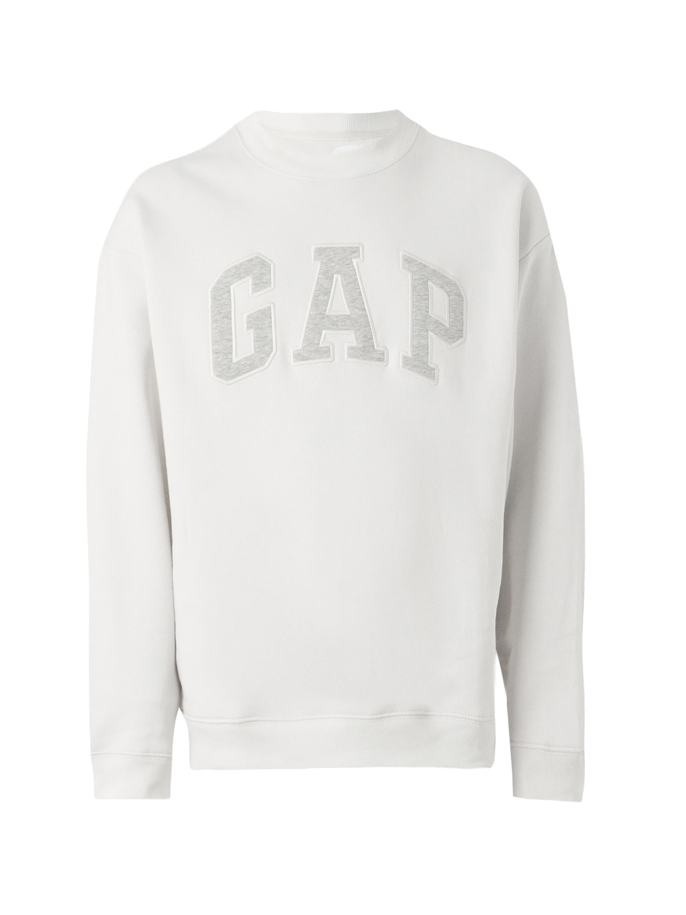 GAP Bluzka sportowa 'HERITAGE' w kolorze biały: przód