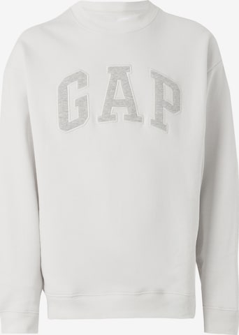 GAP Bluzka sportowa 'HERITAGE' w kolorze biały: przód