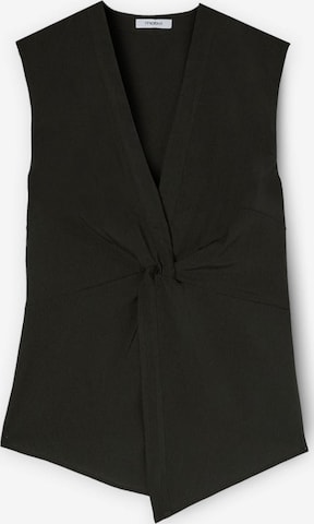 Chemisier MOTIVI en noir : devant