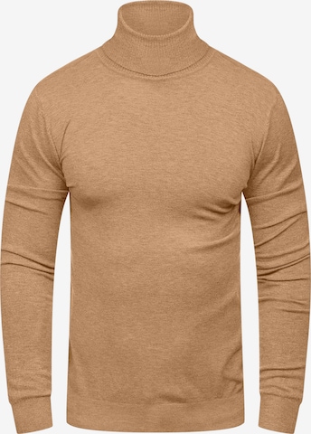 behype Sweater 'TIBERIUS' in Beige: front