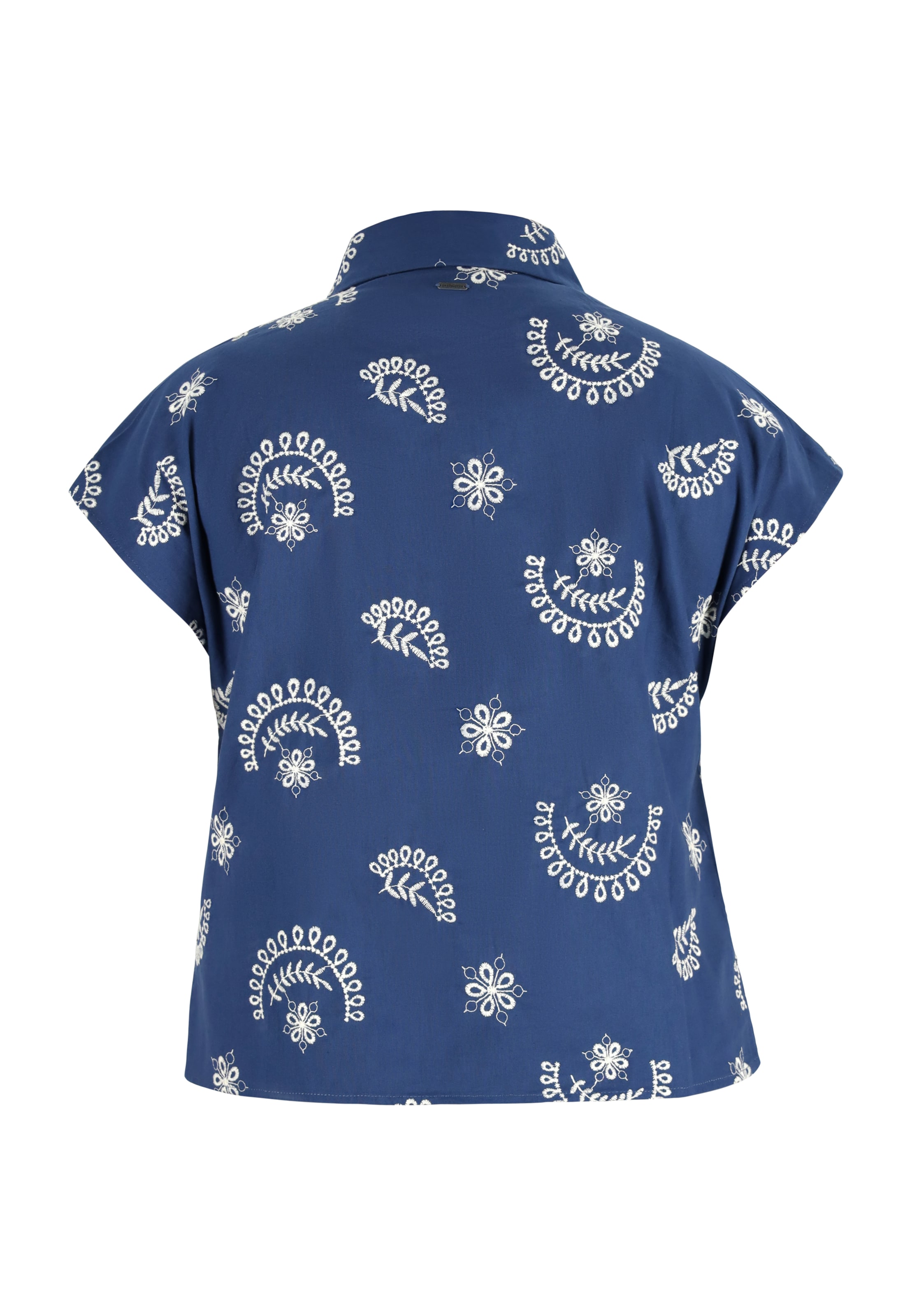 DreiMaster Vintage Bluse in Blau