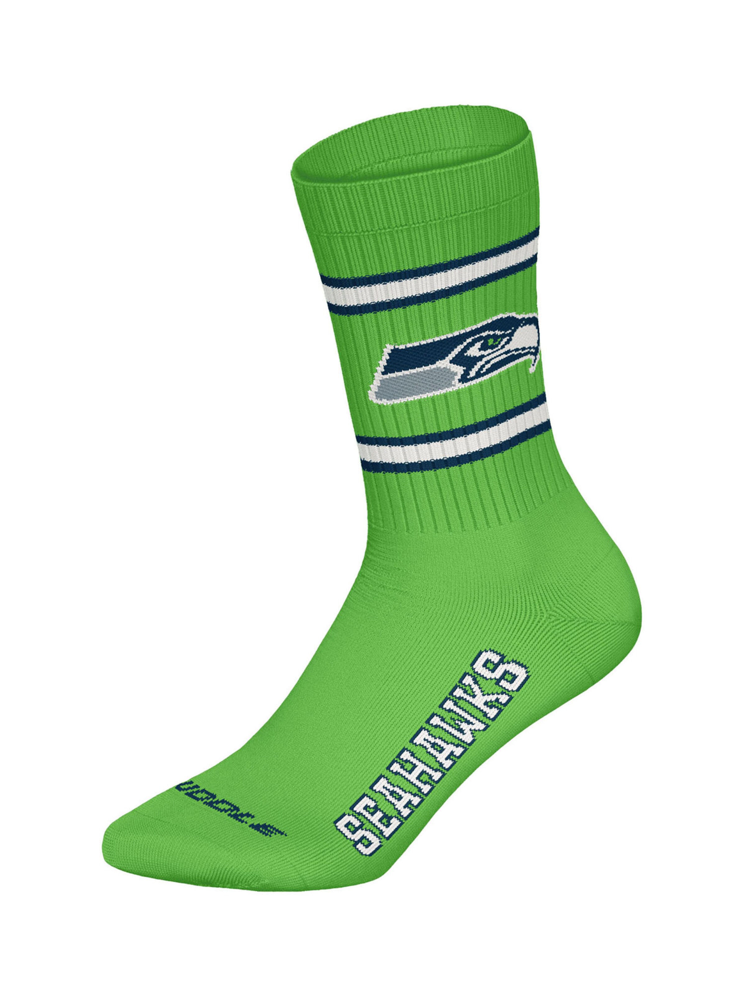 Huddle Sokken ' NFL Seattle Seahawks Crew ' in Blauw