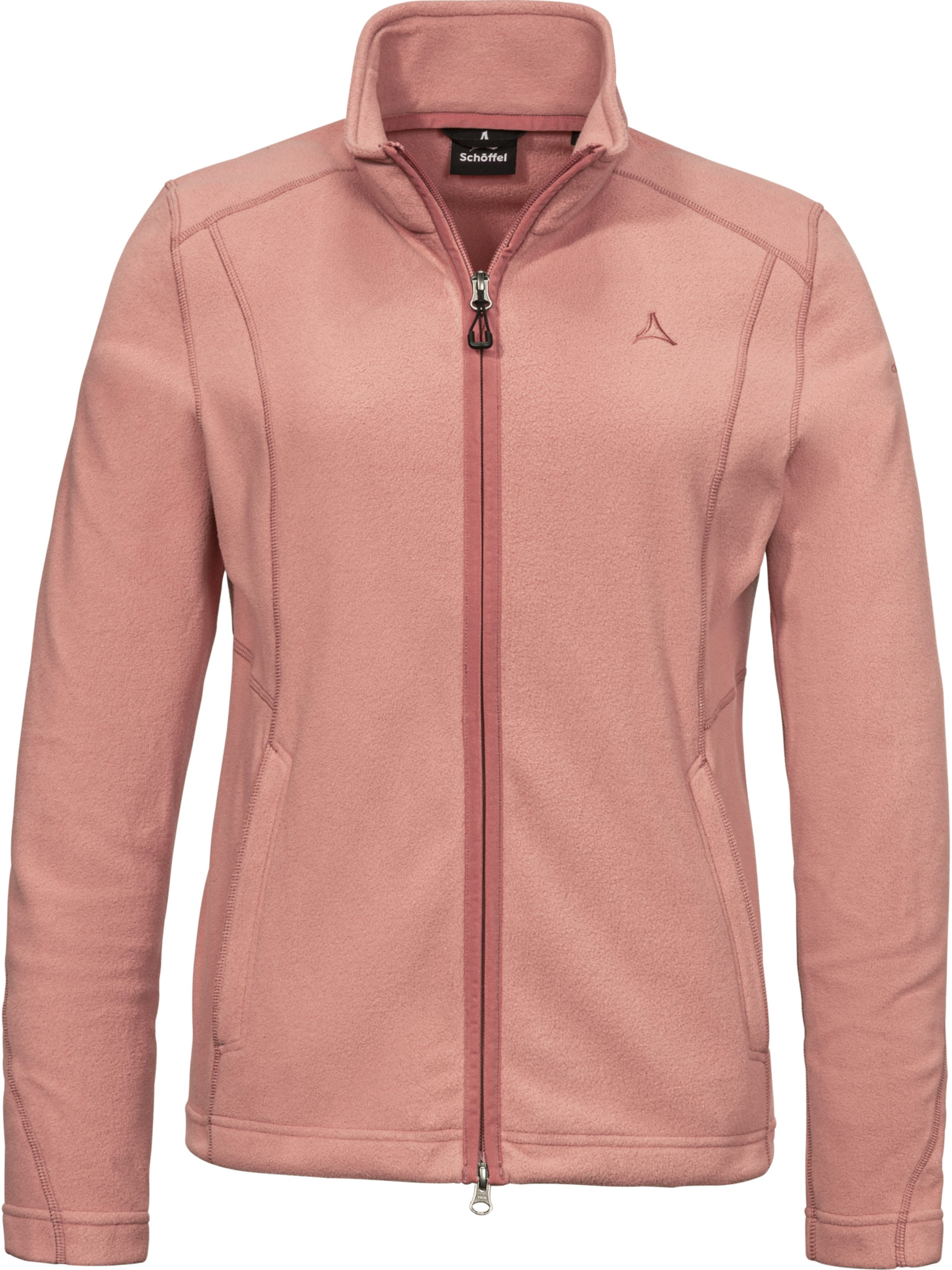 Schöffel Athletic Fleece Jacket ' Leona3' in Pink: front