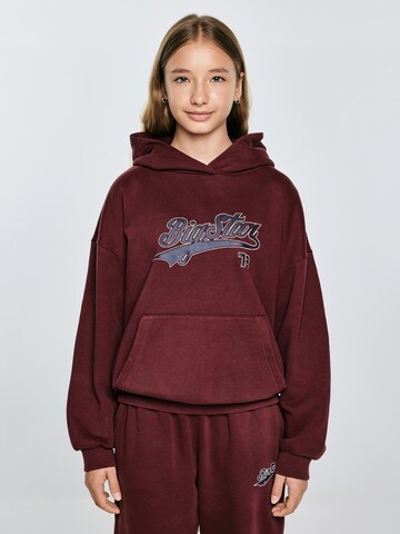 BIG STAR Sweatshirt 'Rubilia' in Red: front