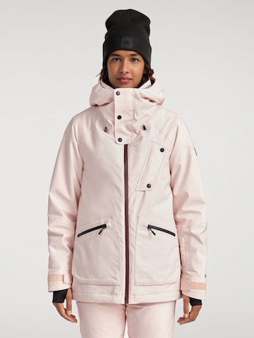 Veste outdoor O'NEILL en rose : devant