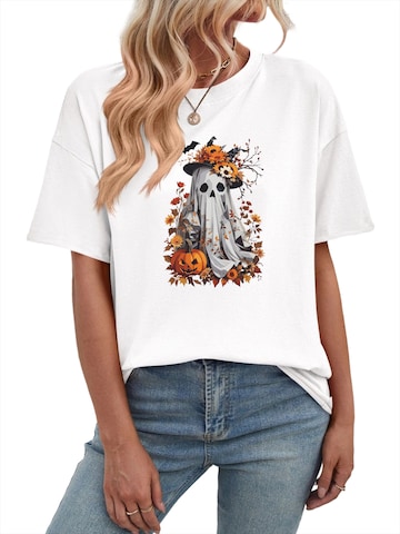 GORHEY Shirt‌‌‌‌‌‌‌‌ in Weiß