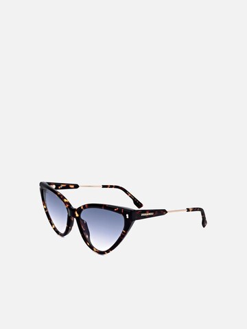 Lunettes de soleil 'Dsquared2 D2 0134/S Havana 58/16/145 Women Sunglasses' DSQUARED2 en marron