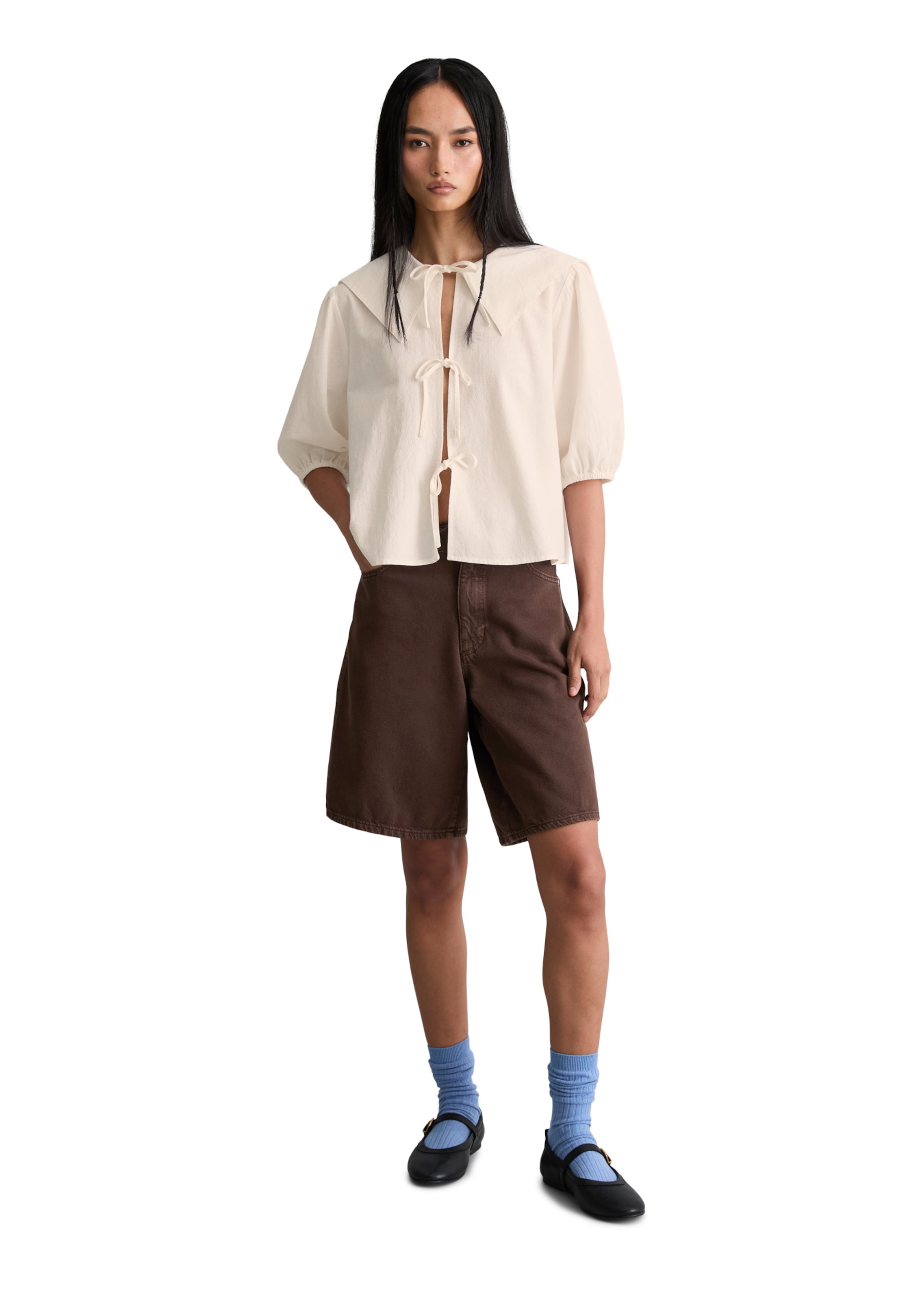 Marc O'Polo DENIM Bluse in Beige
