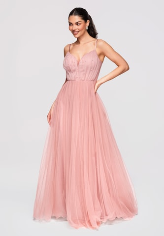 Robe de soirée Ombre en rose