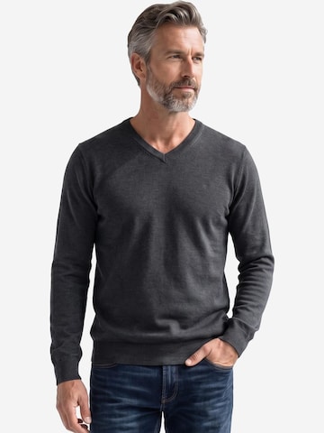 CASAMODA Sweater 'Basic' in Grey