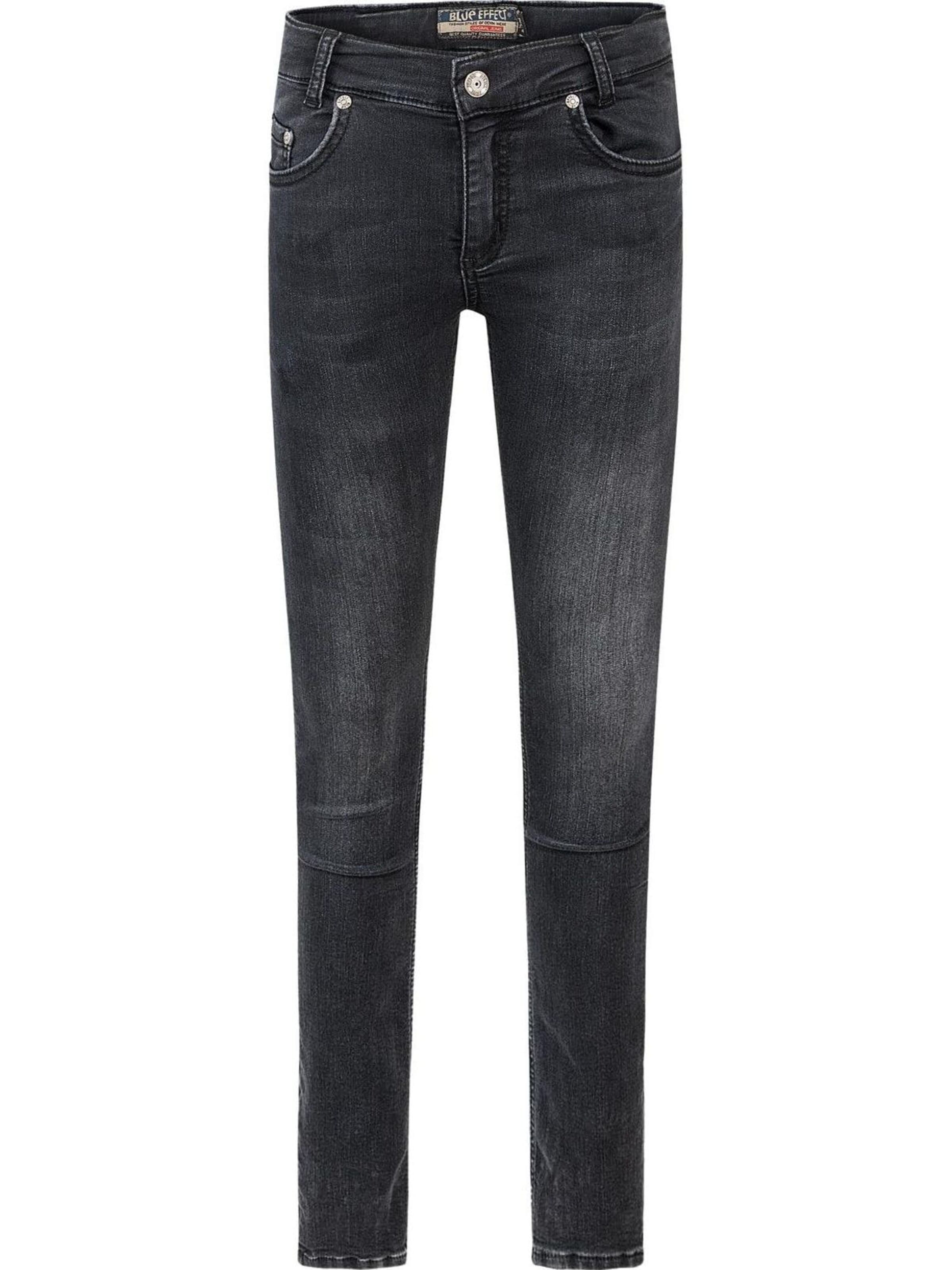 BLUE EFFECT Skinny Jeans 'Jeans Hose Skinny ultrastretch regular fit' in Black: front