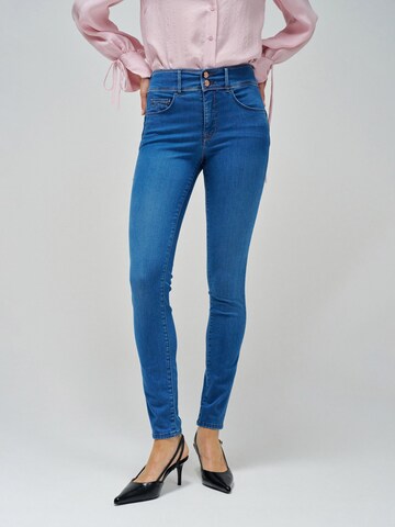 Salsa Jeans Skinny Jeans 'Secret' in Blauw: voorkant