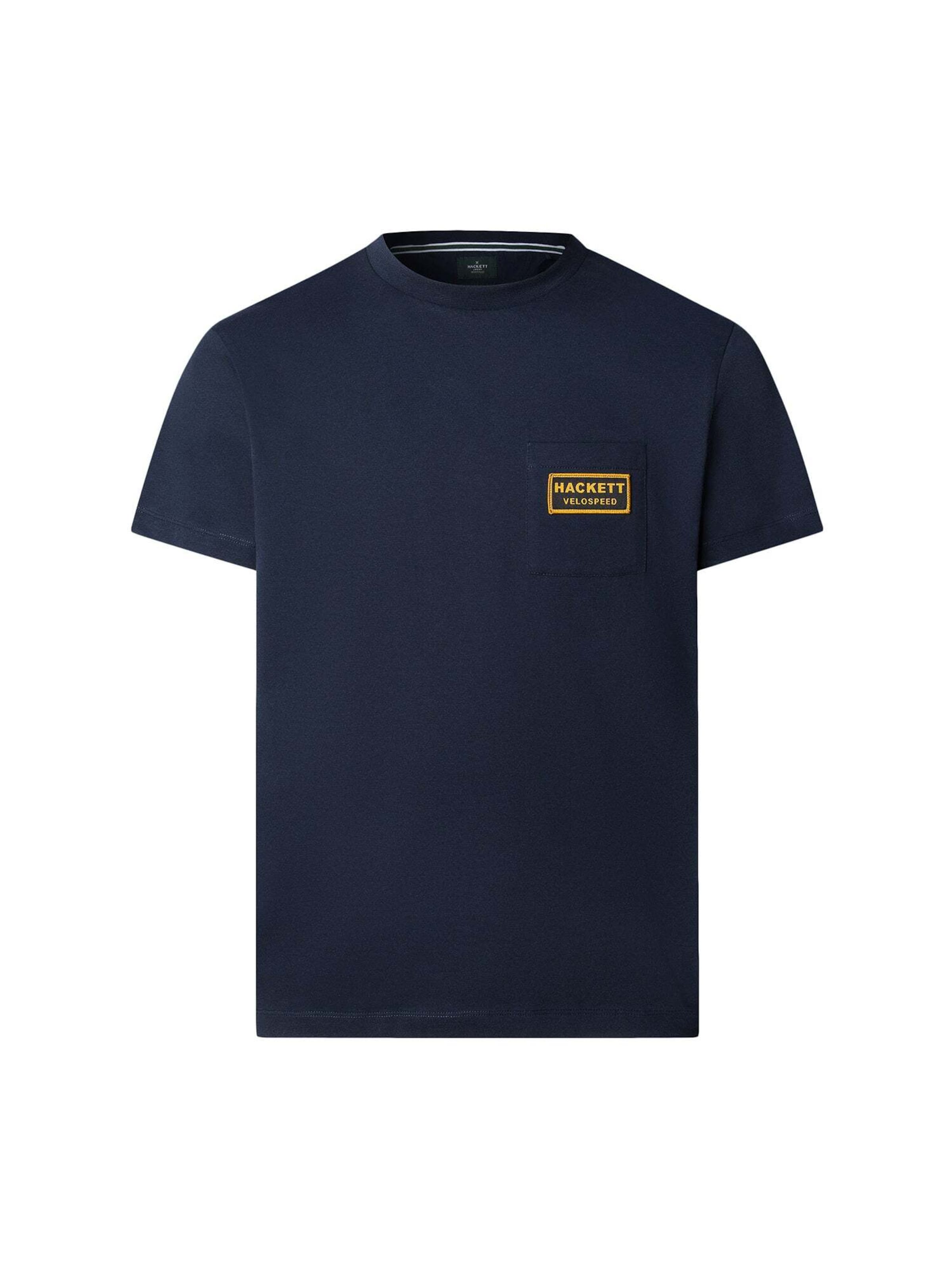 T-Shirt 'Heritage Rally' Hackett London en bleu : devant