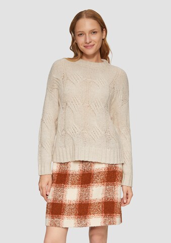 Pull-over s.Oliver en beige : devant