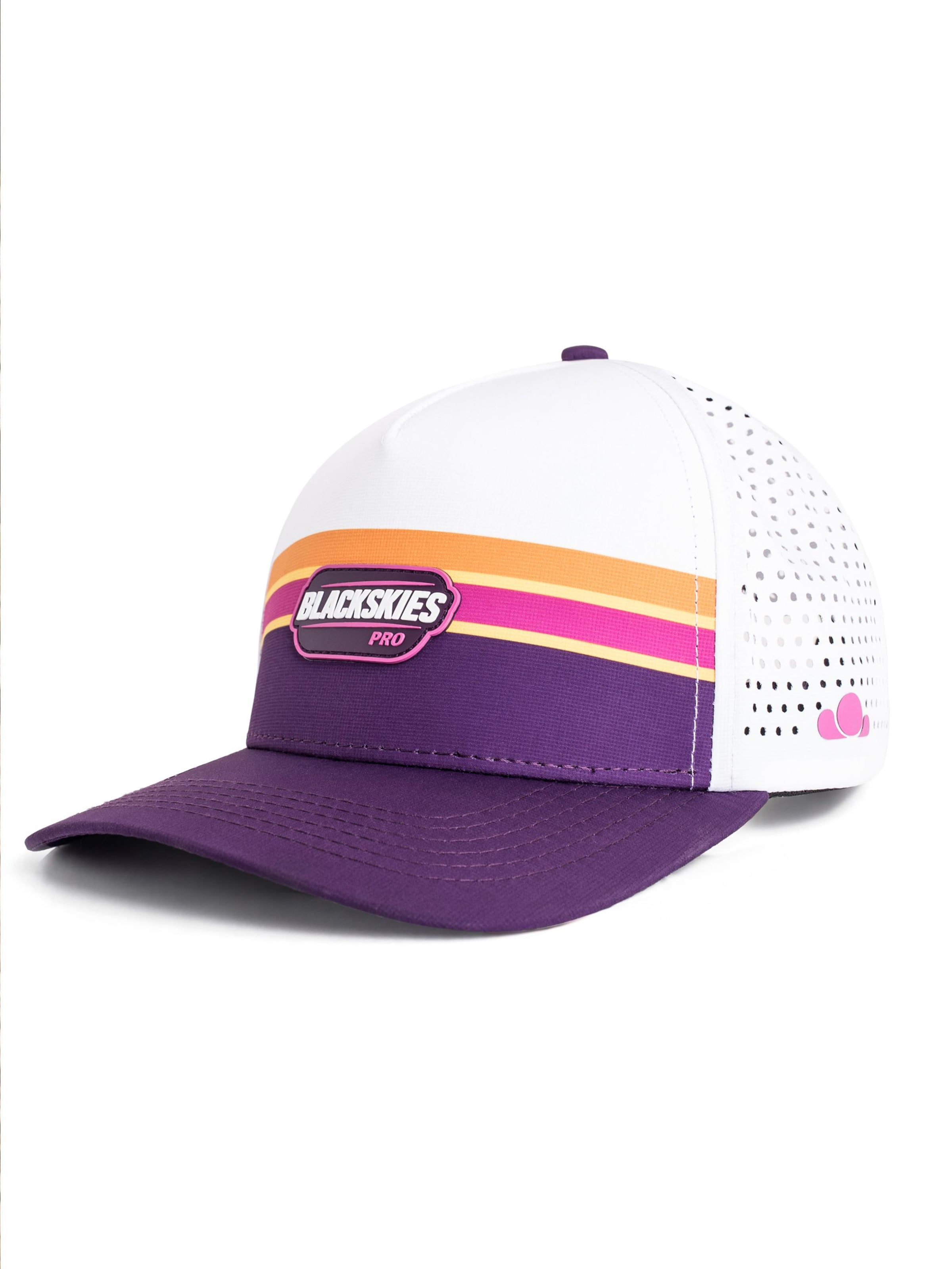 Blackskies Athletic Cap 'Pro Flow Sport Performance' in Purple: front