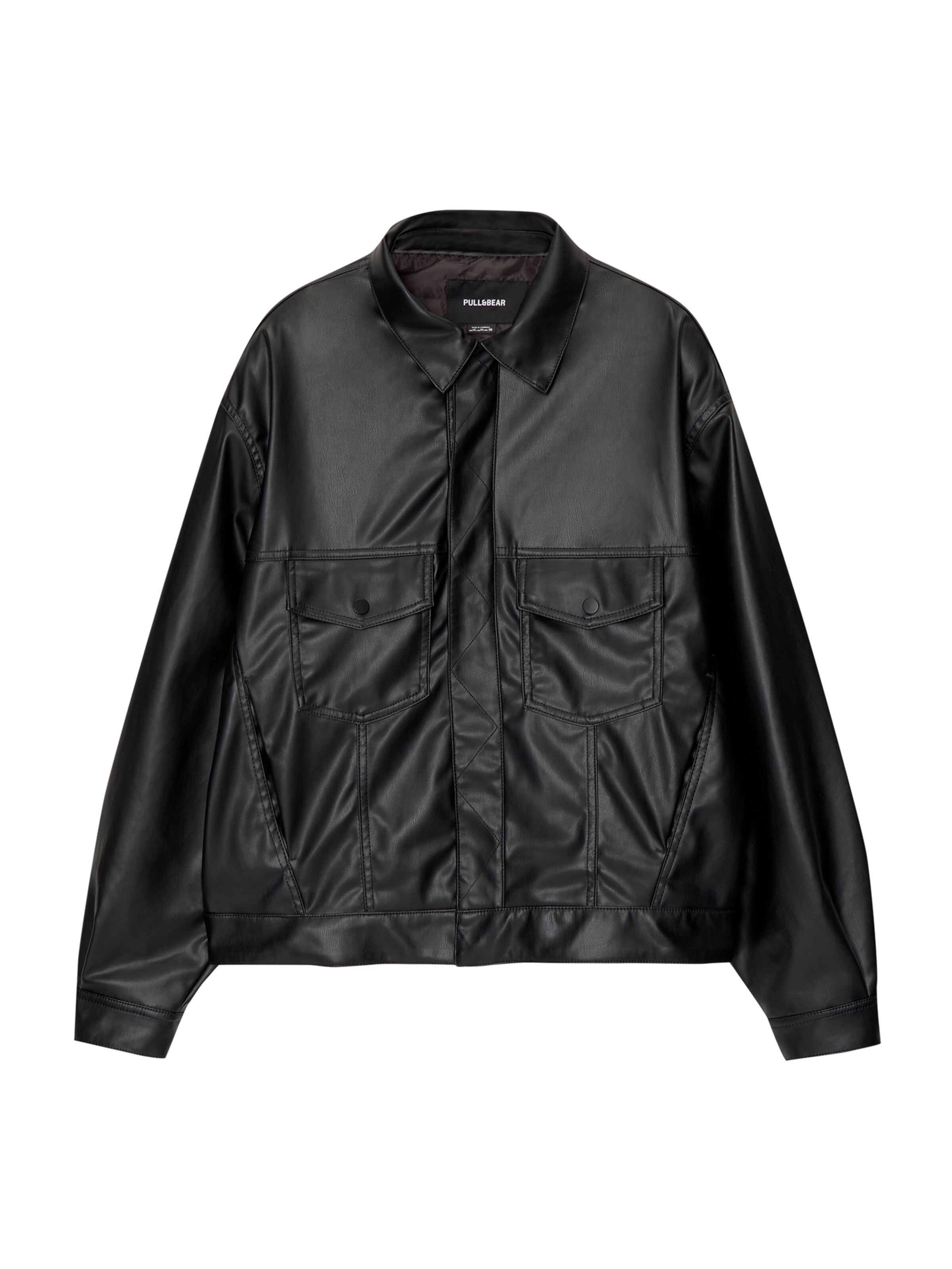 Veste mi saison Pull Bear en Noir ABOUT YOU