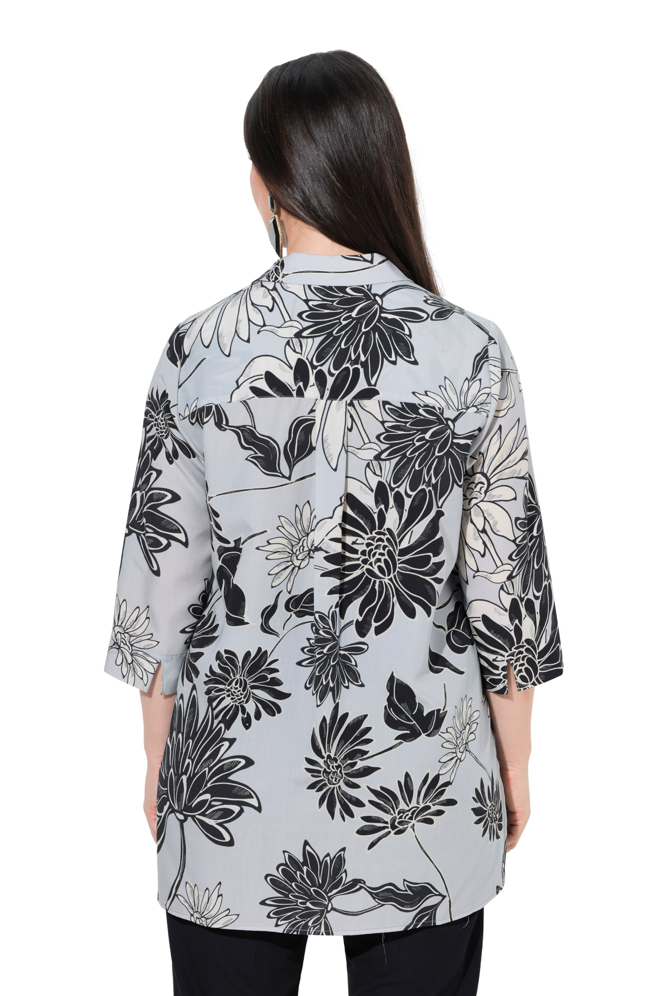 Ulla Popken Bluse in Grau