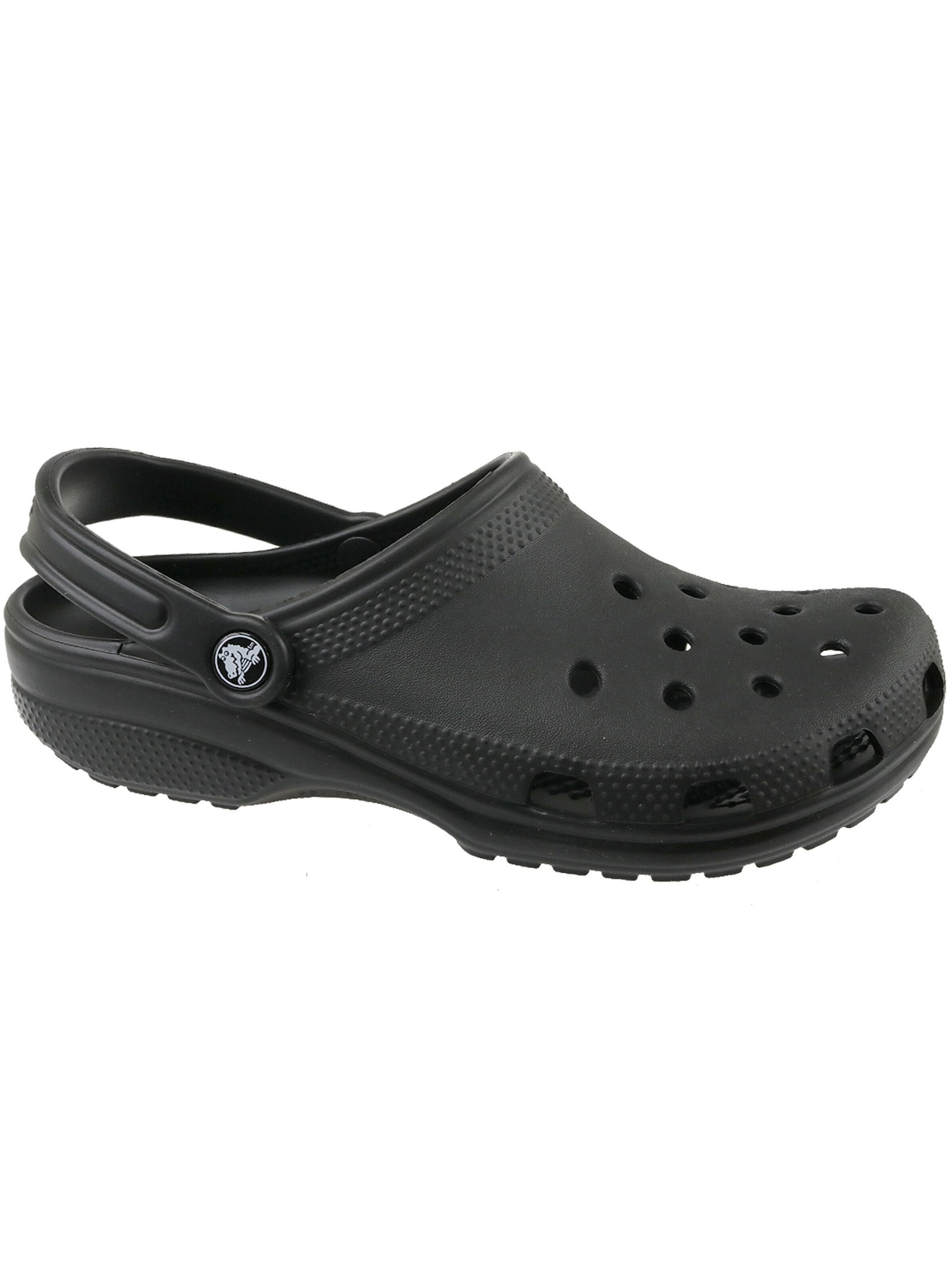 Crocs Clogs 'Classic' in Black: front