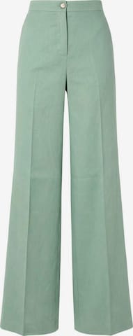 PINKO Regular Hose 'PINKO JACOPONE PANTALONE LINO STRETCH PANTALONE' in Grün: Vorderseite