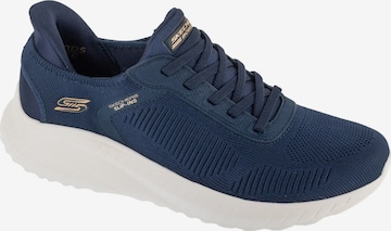 Baskets basses 'Slip-Ins: BOBS Sport Squad Chaos - Current Muse' SKECHERS en bleu : devant