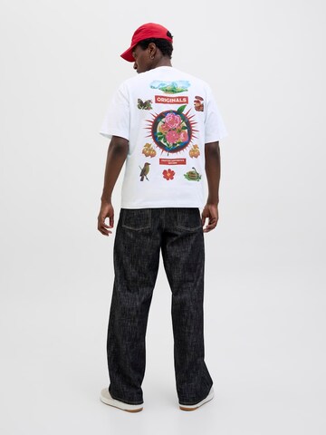 JACK & JONES - Camiseta 'JORAcapulco' en blanco: frente