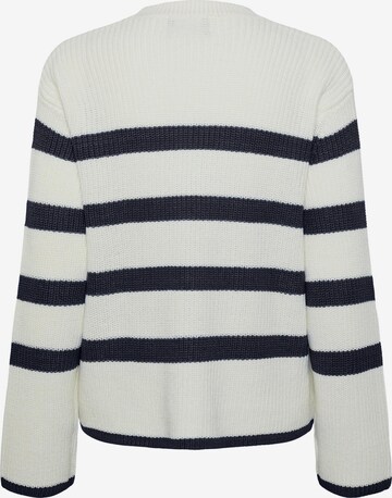 PIECES - Pullover 'SABINA' em branco