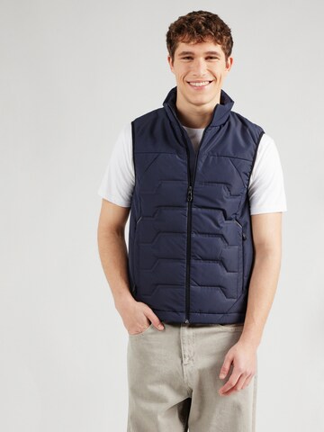 Gilet 'V_Kharan' di BOSS in blu
