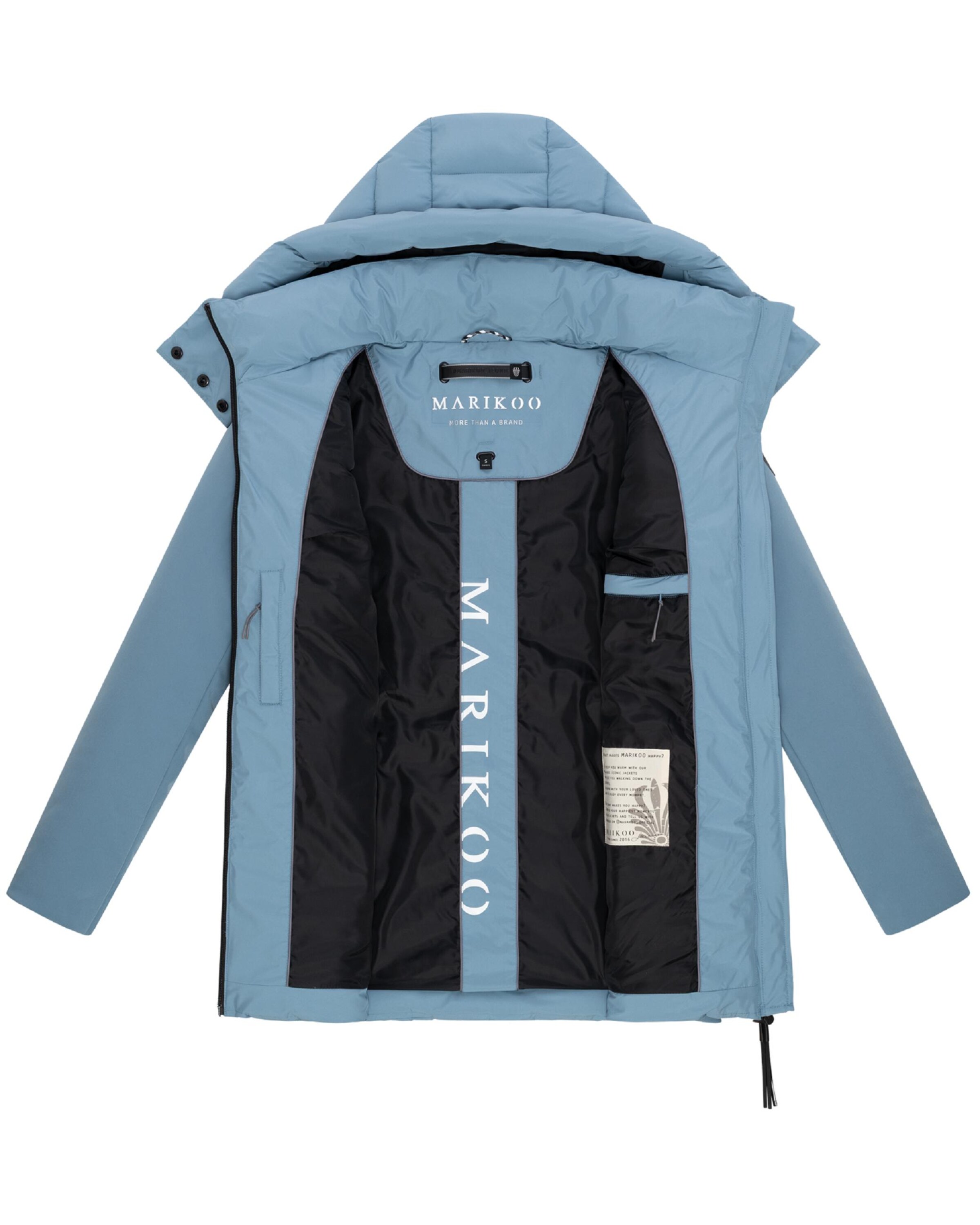 MARIKOO Zimná bunda 'Tivaa XVI' - Modrá