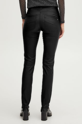 Regular Pantalon 'FRTALIN' Fransa en noir