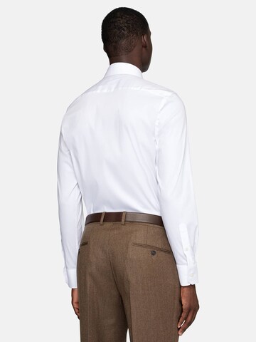 Boggi Milano Slim fit Skjorta i vit