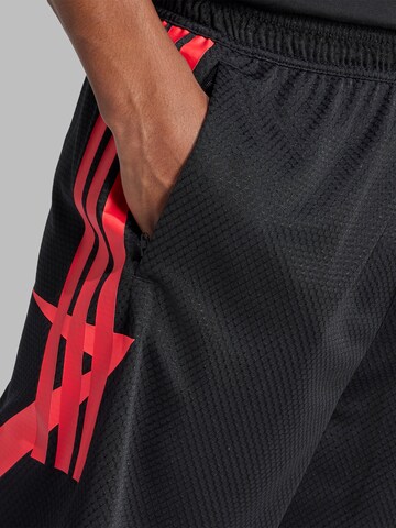 ADIDAS SPORTSWEAR Loosefit Παντελόνι φόρμας 'TIRO' σε μαύρο