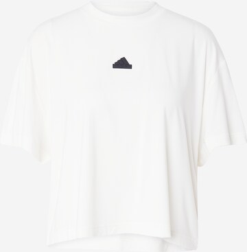 T-shirt fonctionnel ADIDAS SPORTSWEAR en blanc : devant