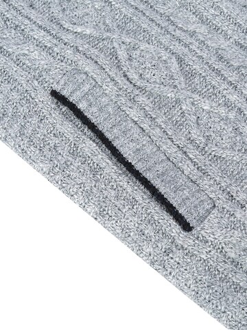 YOUTHUP Strickjacke 'Wertigkeit'‌‌‌‌‌‌ in Grau