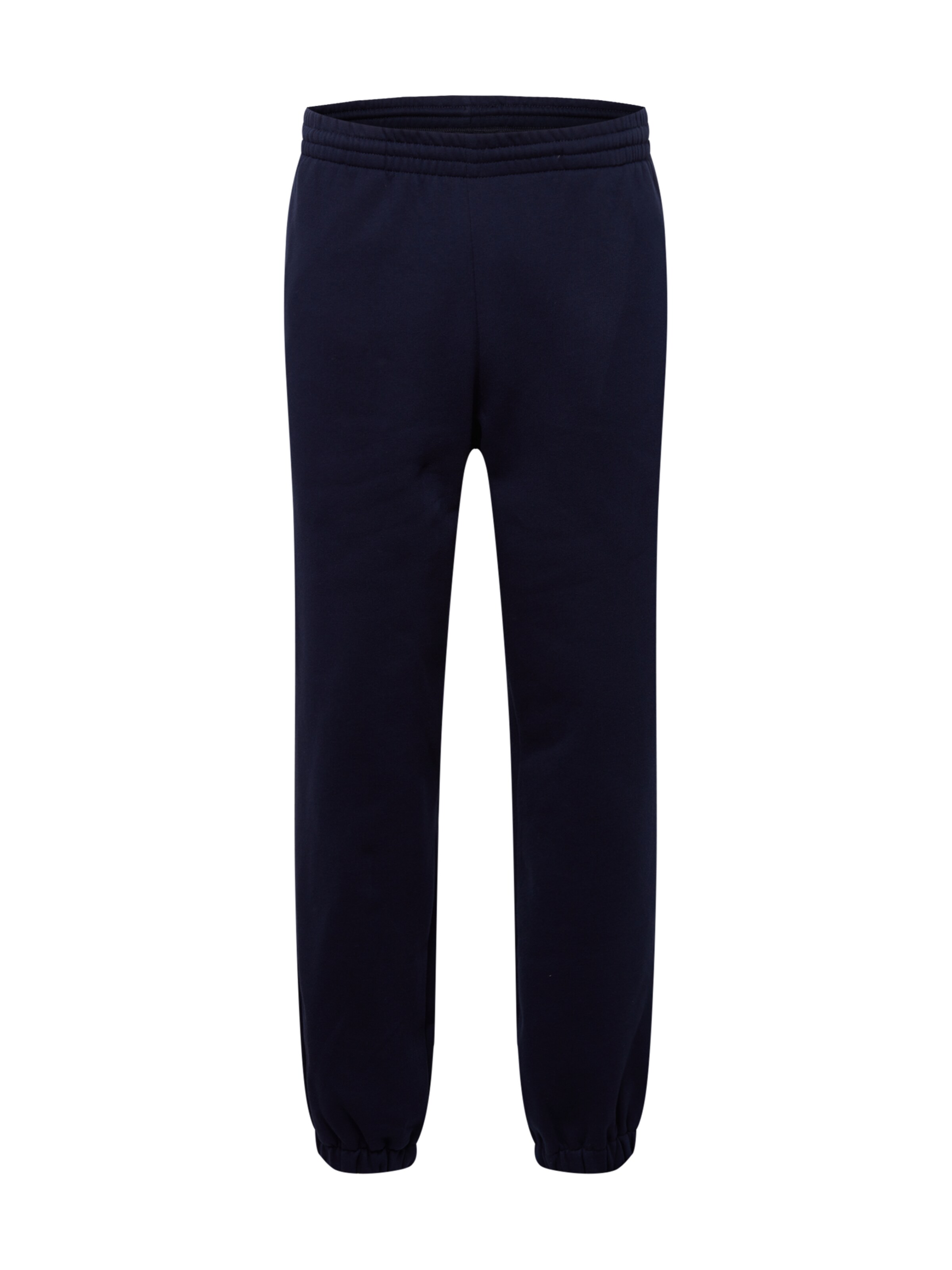 Lacoste Sport Tapered Workout Pants in Blue: front