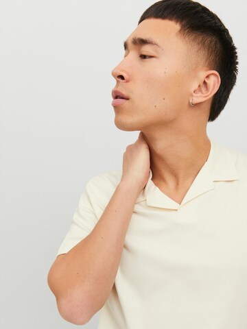 JACK & JONES Poloshirt 'Jackson' in Beige