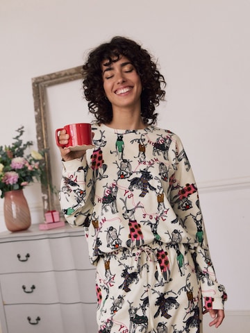 Next Pajama in Beige: front