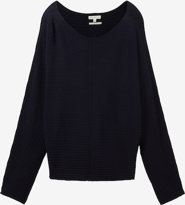 TOM TAILOR Sweater in Blue: front