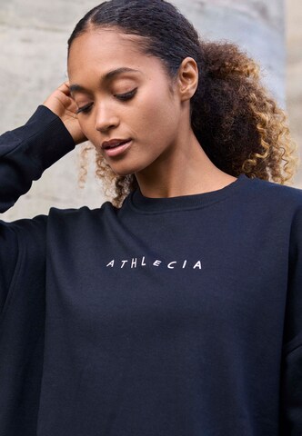 Athlecia Sportief sweatshirt 'Wasan' in Zwart