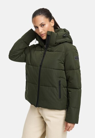 NAVAHOO Winter jacket 'Frostherz XIV' in Green: front