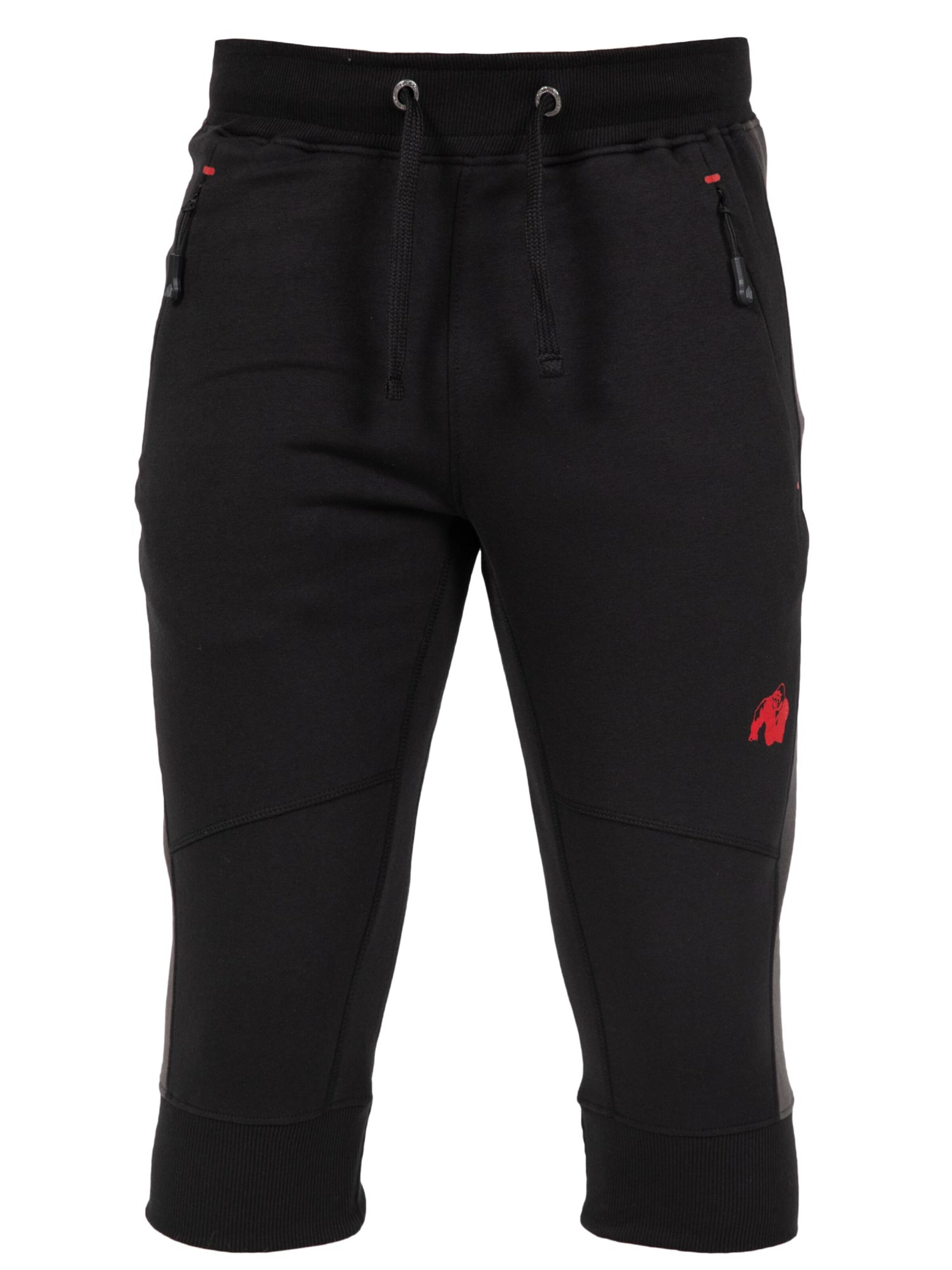 Slimfit Pantaloni sportivi 'Thompson' di Gorilla Wear in grigio: frontale