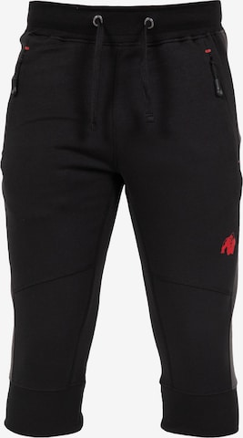 Gorilla Wear Sportbroek 'Thompson' in Grijs: voorkant