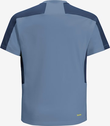 JACK WOLFSKIN Performance Shirt 'NARROWS' in Blue