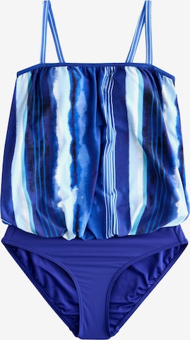 mėlyna Next Biustjė Uždaras maudymosi kostiumėlis: priekis