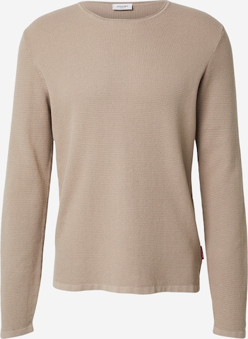 JOOP! Jeans Trui 'Svenor' in Beige: voorkant
