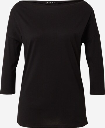 Sisley - Camiseta en negro: frente