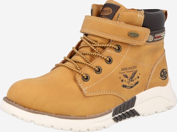 Bottes Dockers by Gerli en beige : devant